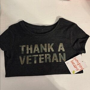 Thank A Veteran‎ T-shirt Size 5